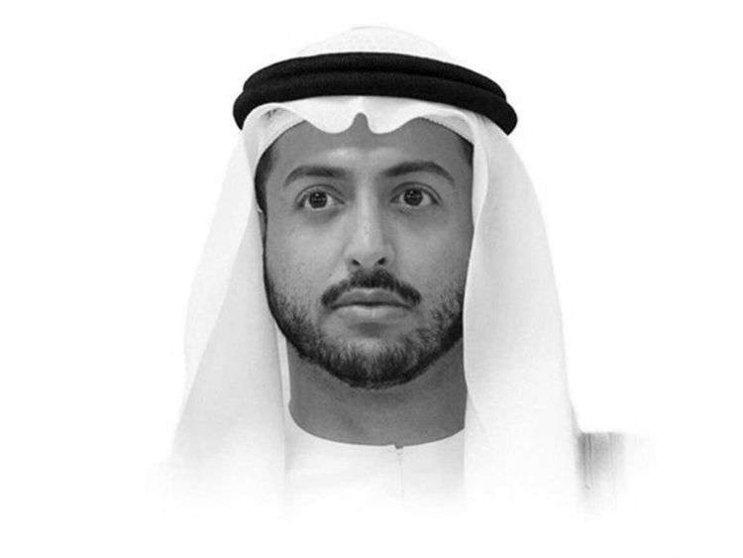 Una imagen del jeque falleido Khalid bin Sultan bin Mohamed Al Qasimi