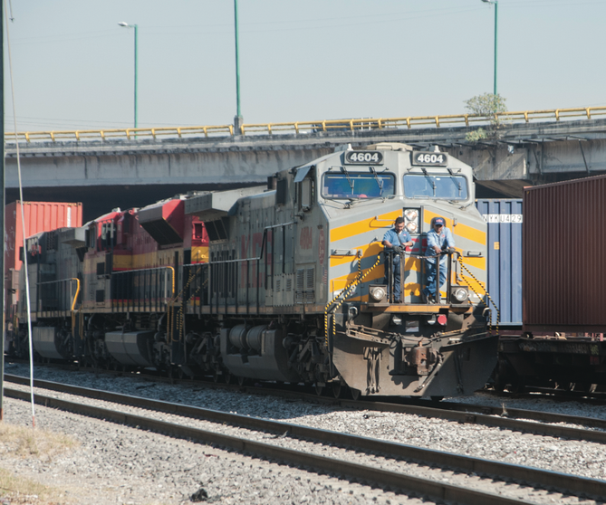 Ferrocarril en México. (Cedida)