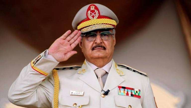 El mariscal libio Khalifa Haftar.
