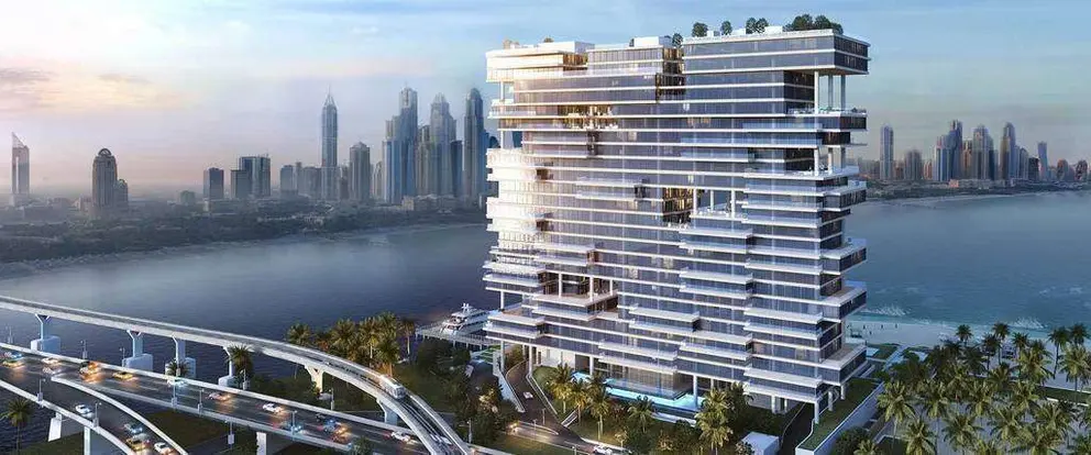 Una imagen del edificio One The Palm en Dubai.