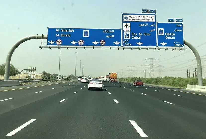 La masiva salida de vacaciones por parte de los residentes ha dejado vacías las grandes carreteras en Emiratos Árabes durante el Eid Al Adha. (EL CORREO)