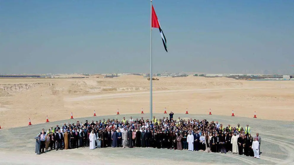 Profesionales de la Expo 2020 de Dubai.