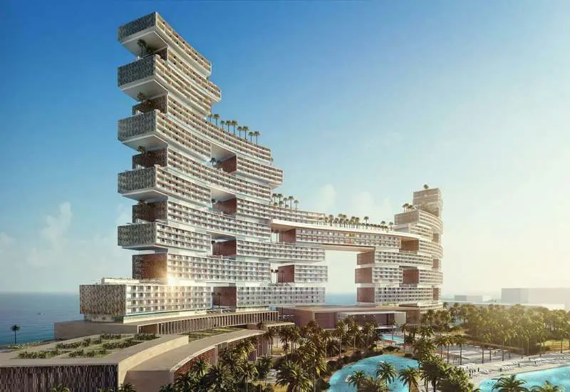  El nuevo The Royal Atlantis en La Palmera de Dubai.