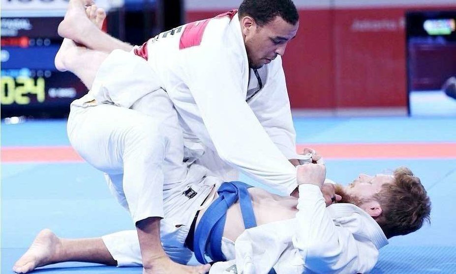El objetivo de los luchadores de jiu-jitsu emiratíes en Corea es ganar medallas de oro. (WAM)