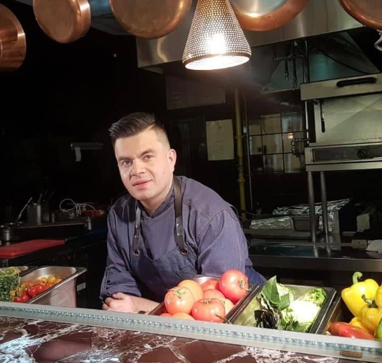 El joven chef colombiano Andrés Grajales. (Cedida)