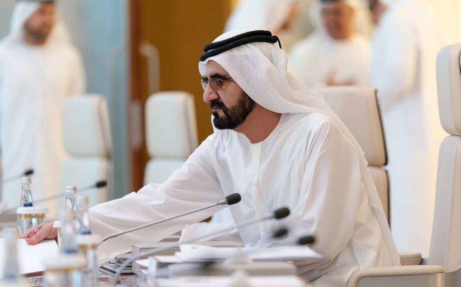 El jeque Mohammed bin Rashid Al Maktoum. (@HHShkMohd)
