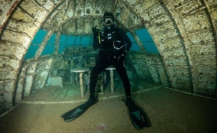 Imagen del parque submarino de Bahréin. (Fuente externa)
