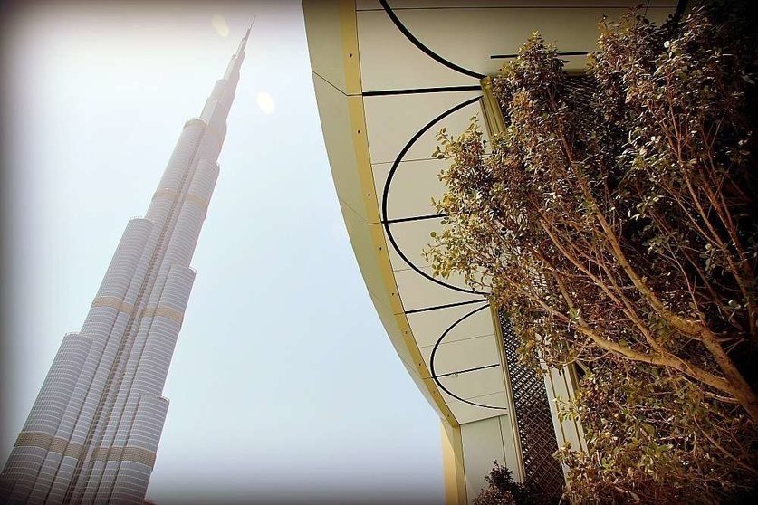 En la imagen de EL CORREO DEL GOLFO, el Burj Khalifa en Dubai.