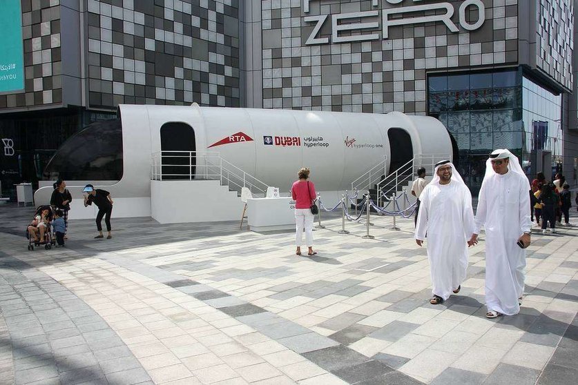 Avances como el 'Hiperloop' marcan el día a día en el emirato de Dubai. (EL CORREO)