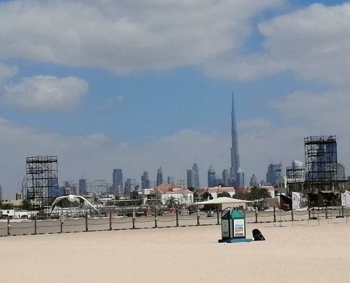 Kite Beach en Jumeirah de Dubai. (EL CORREO)