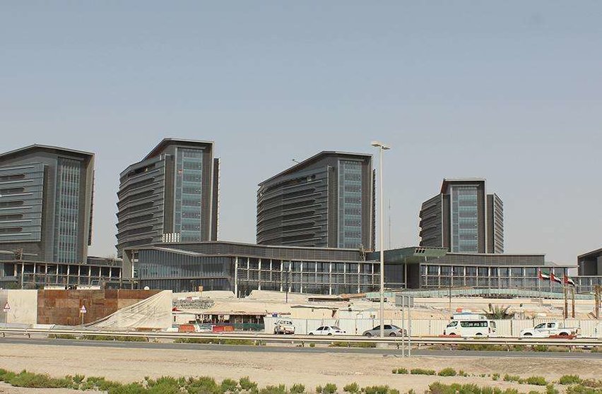 El nuevo hospital de Abu Dhabi Sheikh Shakbout Medical City.