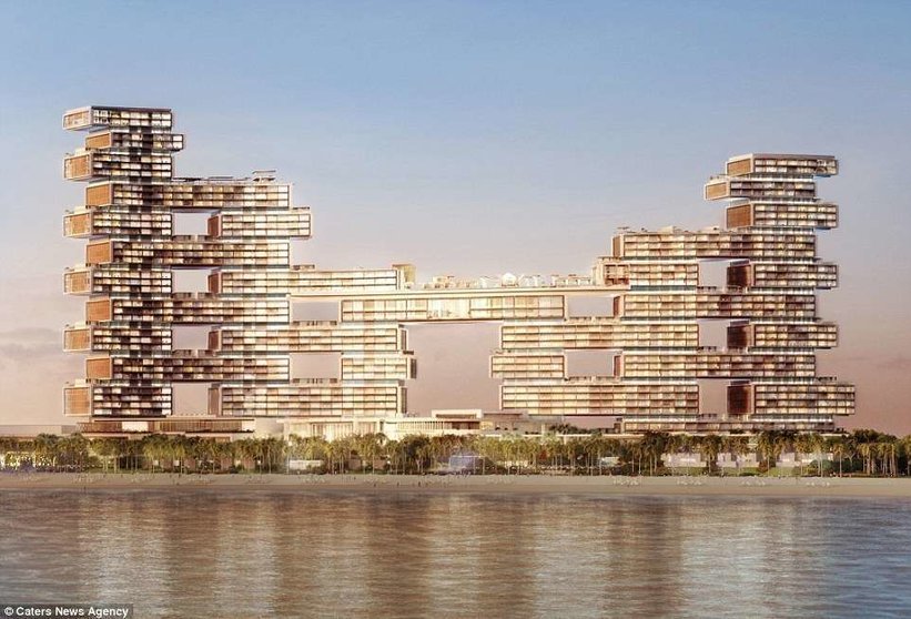 El nuevo hotel Atlantis The Royal en La Palmera de Dubai.