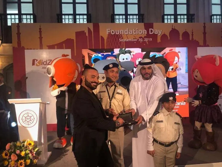 Un momento de la inauguración de Kidzania en Yas Mall.