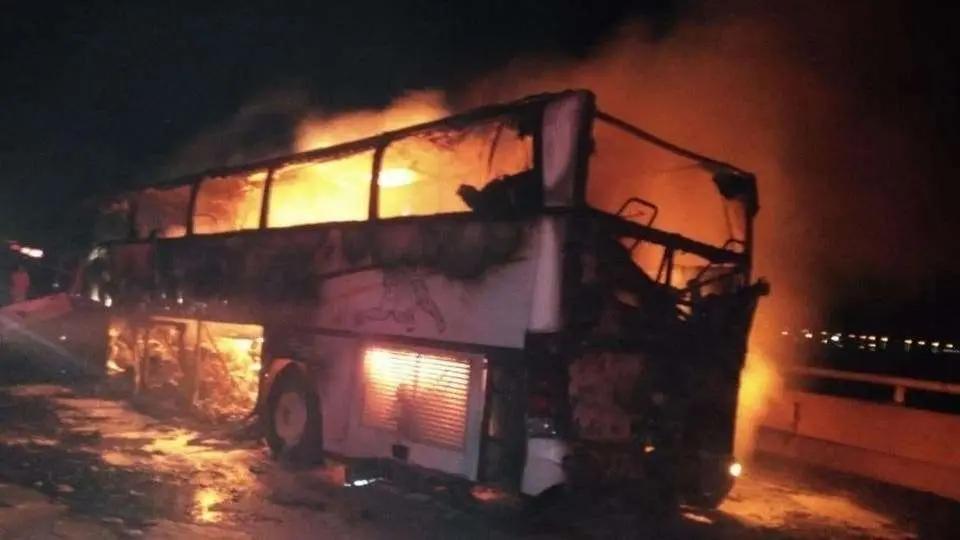 El accidente ocurrió a 170 km de La Meca.