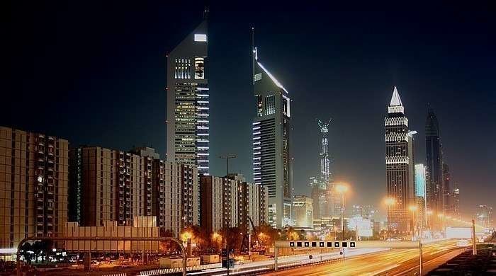 Sheikh Zayed Road de Dubai. (Fuente externa)