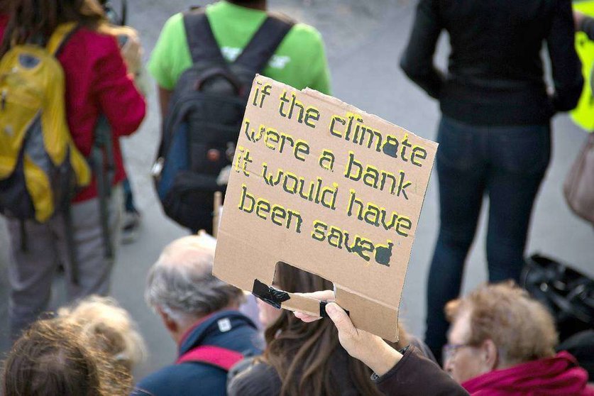 Protestas ciudadanas contra el cambio climático. (pxhere.com)