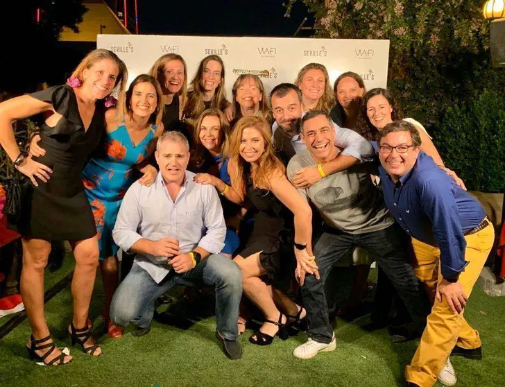 Españoles asistentes a 'La Fiesta'. (Cedida)
