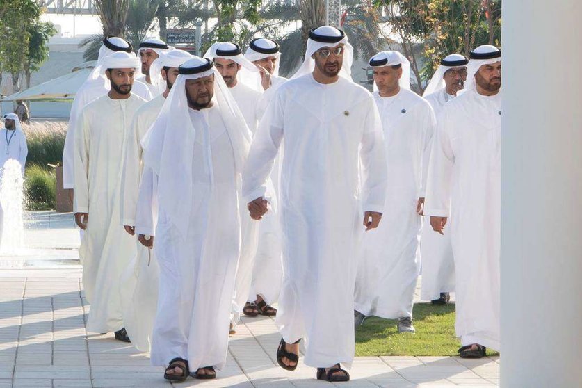 El Jeque Sultán bin Zayed, en el año 2017. (Cedida)