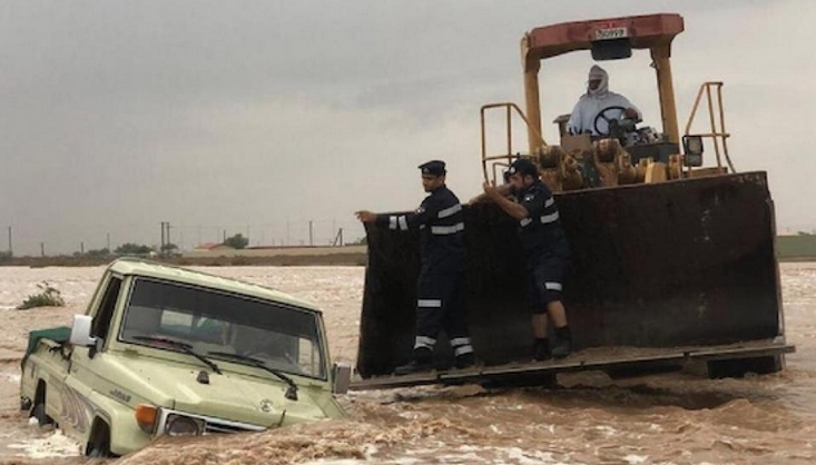 Lluvias se han registrado esta semana en zonas de EAU.