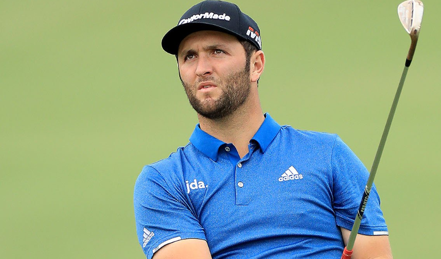 El golfista español Jon Rahm en Dubai.