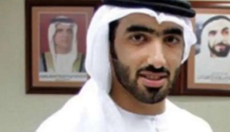 El jeque Saqr bin tarik al qasimi.
