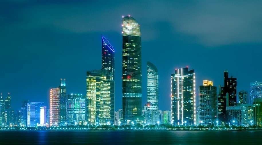 Una imagen de Abu Dhabi, capital de Emiratos Árabes Unidos.