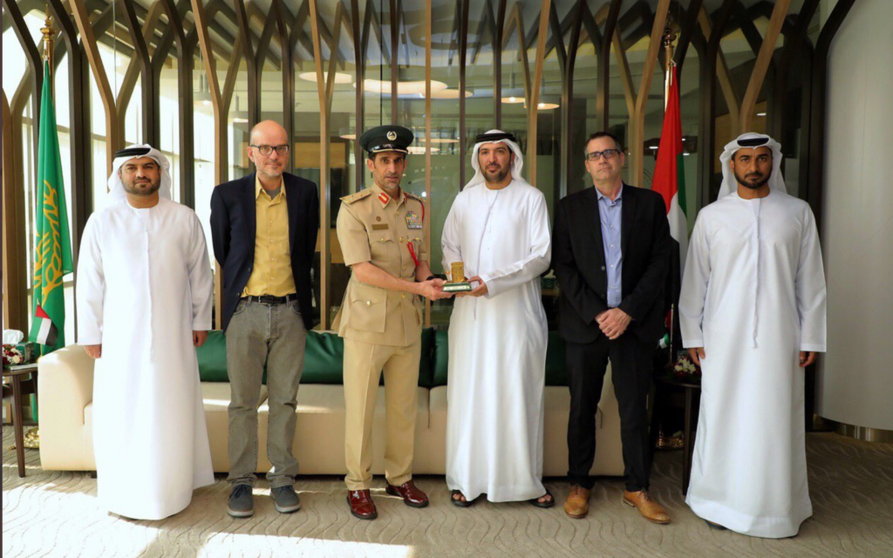 Participantes en la Conferencia Internacional de Prevención del Delito. (Twitter.com/DubaiPoliceHQ)