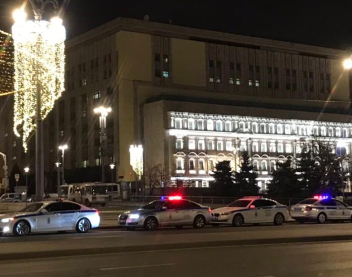 Oficinas del servicio de Inteligencia en Moscú, este jueves.
