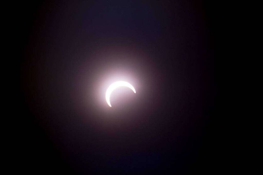 Eclipse solar. (EL CORREO)