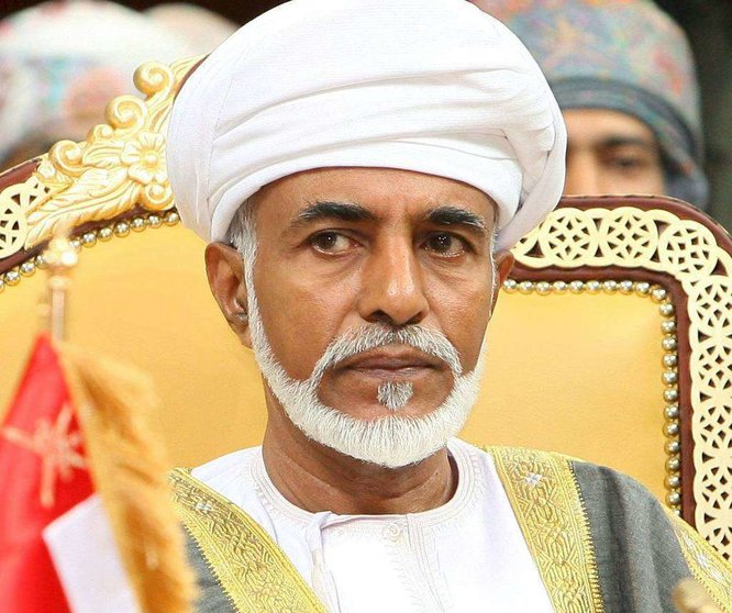 Sultan Qaboos, gobernante de Omán.