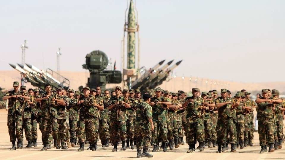 Miembros del Ejército Libio de Haftar.