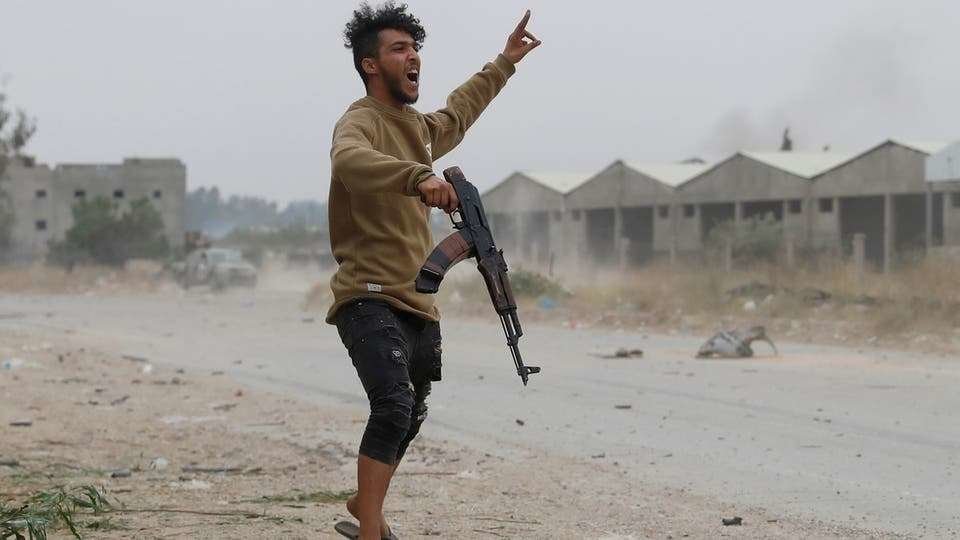 Un soldado del Gobierno de Unión Nacional (GNA) en Libia. (Al Arabiya)