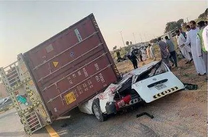 La Policía de UAQ distribuyó esta imagen del horrible accidente.