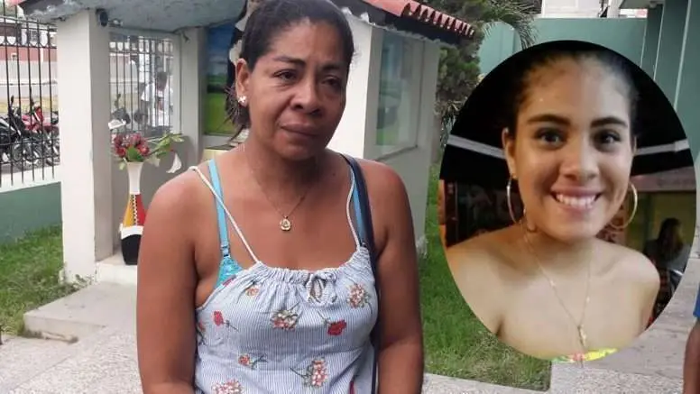 La madre junto a su hija detenida en Dubai. (eltiempo.pe)