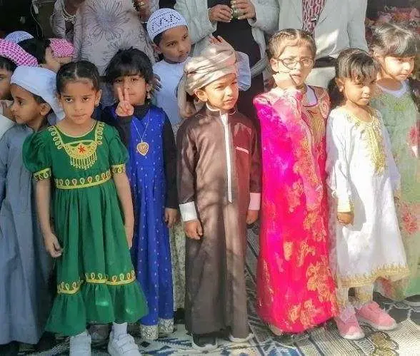 Niños en una guardería en Emiratos Árabes Unidos. (EL CORREO)