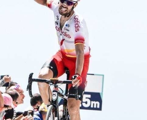 Jesús Herrada, ciclista español del equipo francés Cofidis.