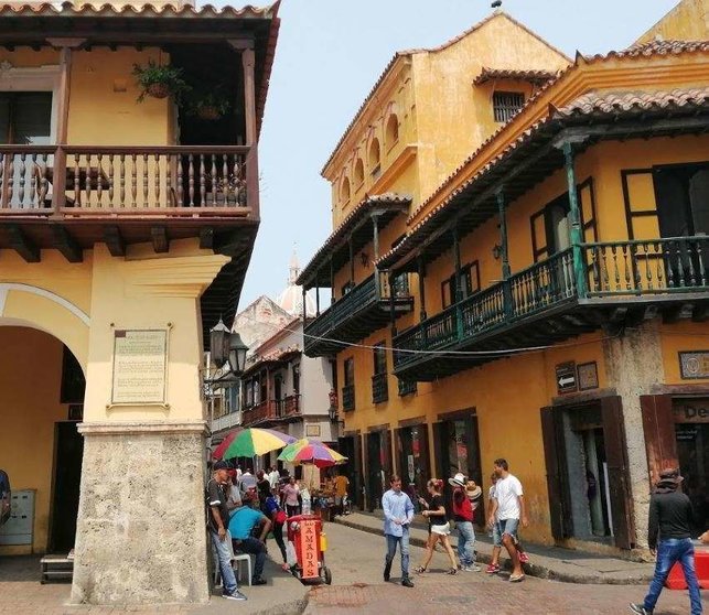 Una imagen de la ciudad de Cartagena en Colombia. (EL CORREO)