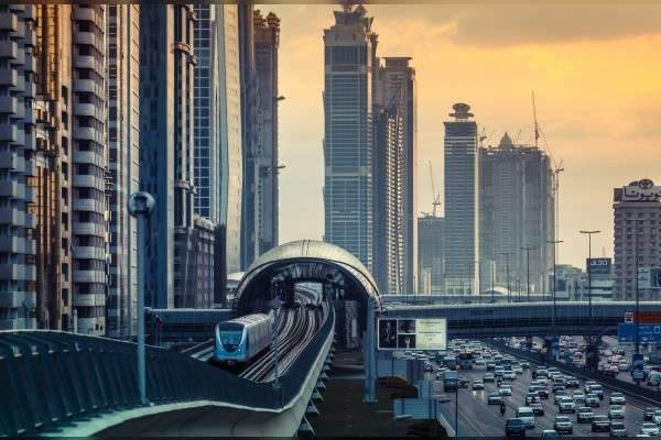 Una imagen del Metro de Dubai. (WAM)