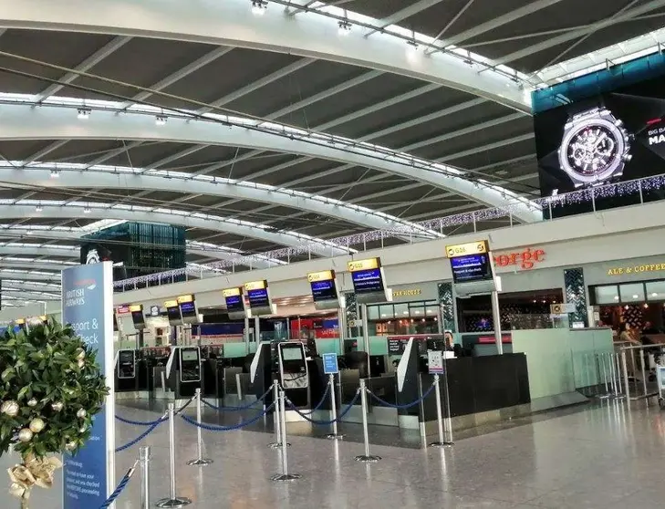 Aeropuerto Internacional Londres Heathrow​. (EL CORREO)