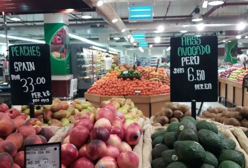 Supermercado en Emiratos Árabes. (EL CORREO)