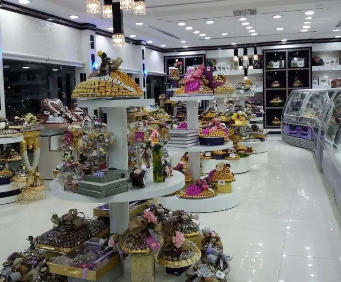Una pastelería en Emiratos Árabes Unidos. (EL CORREO)
