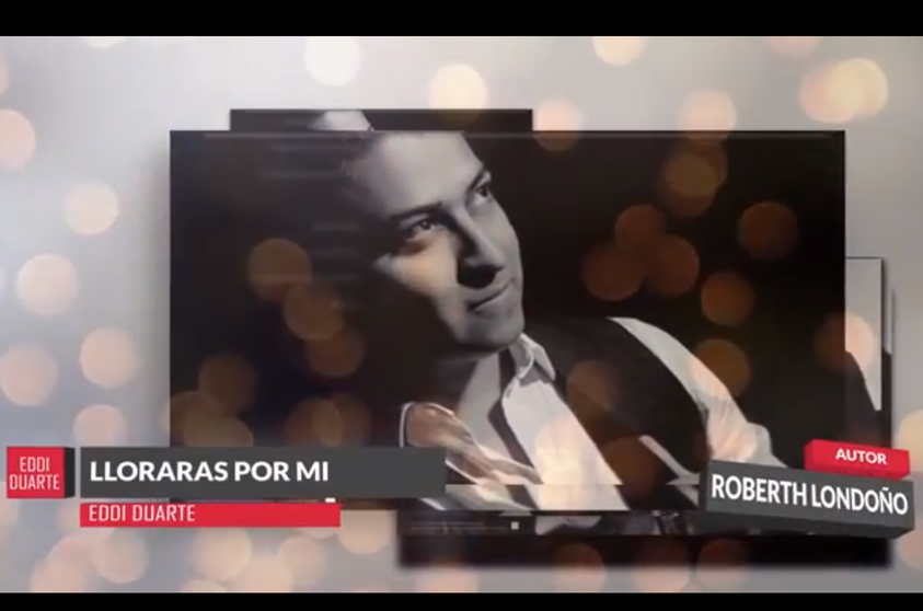 Un fotograma del videoclip de 'Llorarás por mí', de Eddi Duarte.