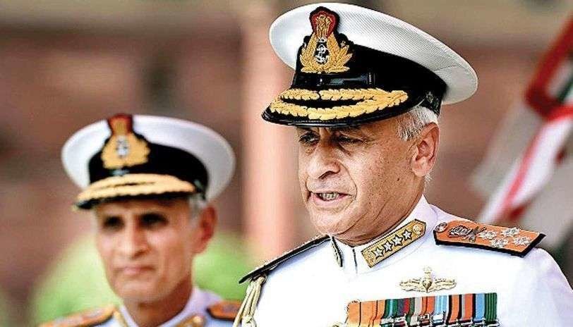 El almirante indio Karambir Singh. (Twitter)