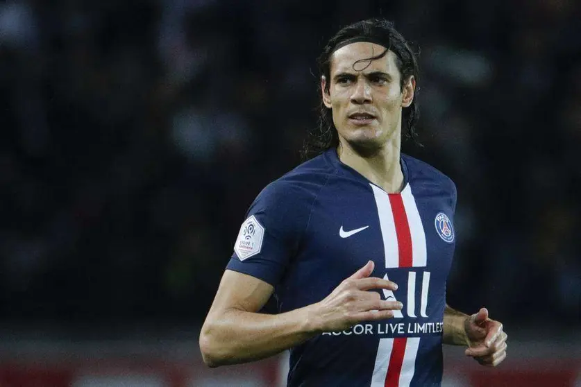 El futbolista uruguayo Edison Cavani.