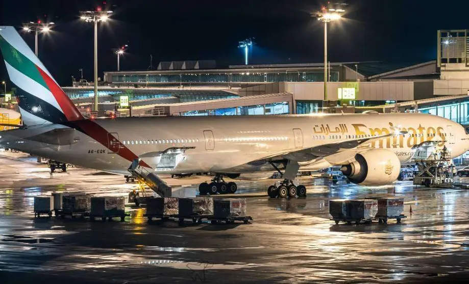 Un Boeing 777 dela aerolínea de Dubai Emirates Airline. (Emirates)