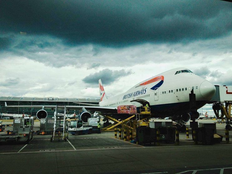 Boeing 747 de British Airways. (pxhere.com)