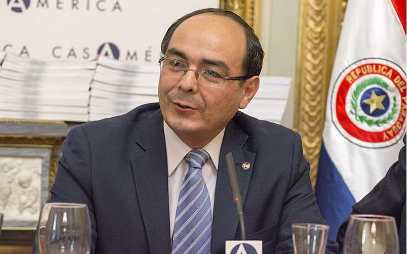 Antonio Rivas, ministro de Relaciones Exteriores del Paraguay. (Fuente externa)