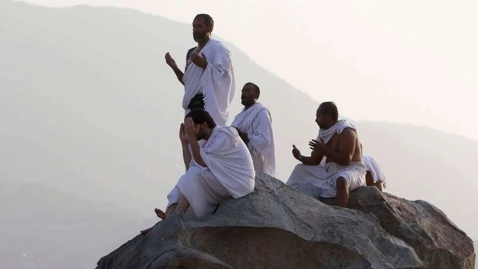 Peregrinos durante el Hajj. (Al Arabiya)