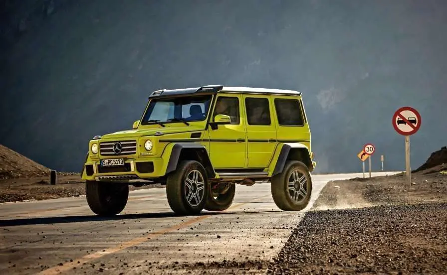 Mercedes G500 4x4 / 2. Precio: 272.000 dólares.