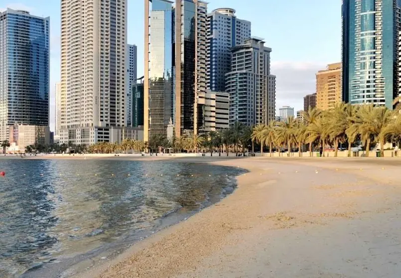 A modo ilustrativo, la playa de Al Manzar en Sharjah. (Fuente externa)